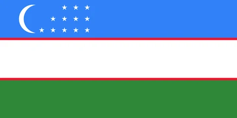 Özbekistan bayrağı