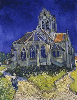 Auvers'deki Kilise — Vincent van Gogh