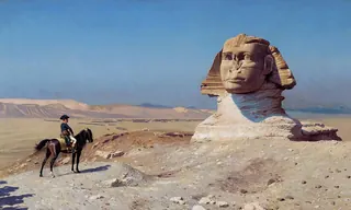 Bonaparte Before the Sphinx — Jean-Léon Gérôme