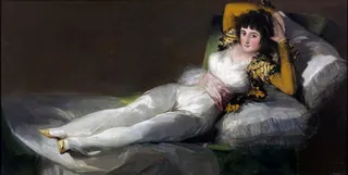 Giyinik Maya — Francisco Goya