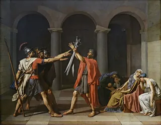 Horas Kardeşlerin Yemini — Jacques-Louis David
