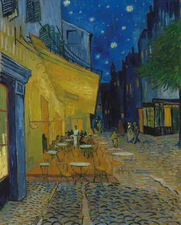 Kafe Terasta Gece — Vincent van Gogh