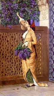 Leylak Toplayan Kız — Osman Hamdi Bey