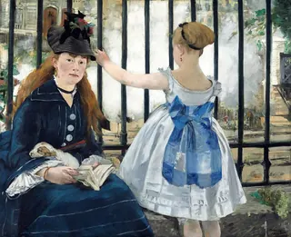 Saint-Lazare Garı — Édouard Manet