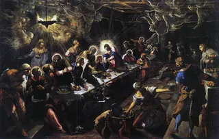 Son Akşam Yemeği (Tintoretto) — Tintoretto